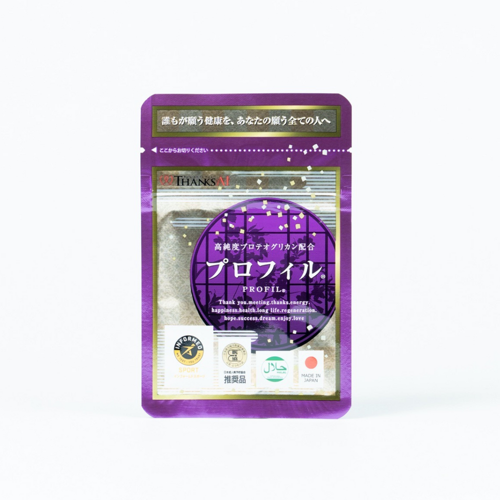 プロテオグリカン プロフィル15枚入×4袋 定期便】高純度プロテオグリカン配合｜次世代「フィルムシートタイプ